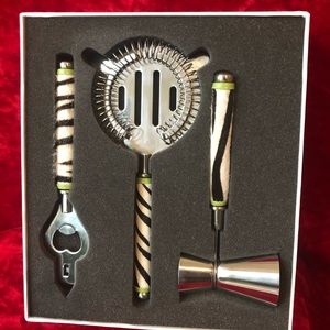 NWOT Toss 3 Pc Pony Bar Set